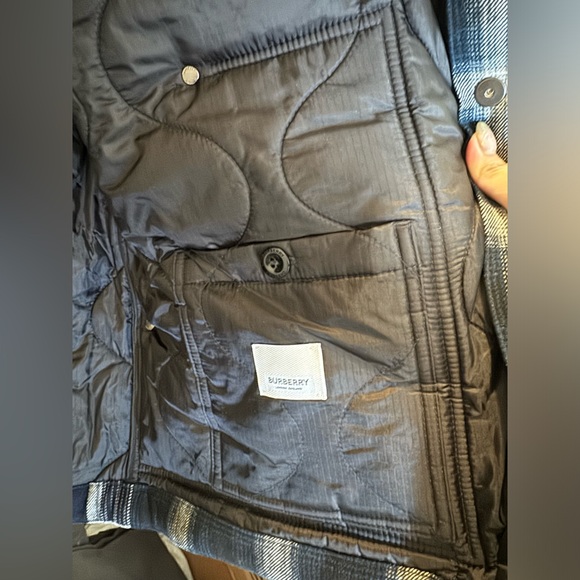 Burberry Plaid Quilted Jacket - Picture 3 of 3